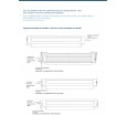 Defletor AcrÍlico para Ar-condicionado PISO TETO - 161 a 180 cm  